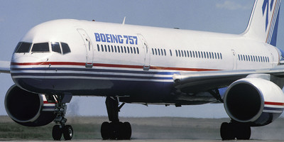 China Southern's Boeing 757-200 aircraft on the runway.