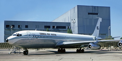 Guinness Peat Aviation aircraft on the runway.